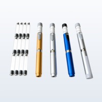 Stock disponible, emballage individuel, cartouche en verre transparent stérile de 3 ml pour différentes utilisations