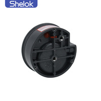 Manomètre différentiel à air Shelok Micro, 4 pouces de diamètre, conception magnétique sans friction