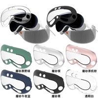 Casing Pelindung Lengkap Terbaru dengan Kaca Tempered & Bahan PC untuk Kacamata VR 6 Warna