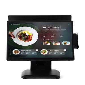 Fournisseur en gros ST8500 à double écran avec boîtier métallique, design pliable pour restaurants - Product Image 1