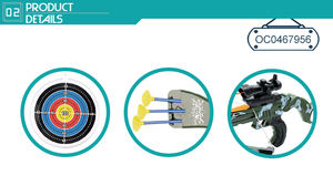 Commercio all'ingrosso di alta qualità giocattolo per bambini archi freccia tiro con l'arco balestra set - Product Image 3