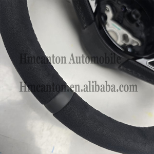 Nuevo Producto al por Mayor: Volante de Cuero Perforado y Alcántara para Audi A3 A4 A5 A6L A8 Q5 Q7 Q8 TT B9 - Product Image 2