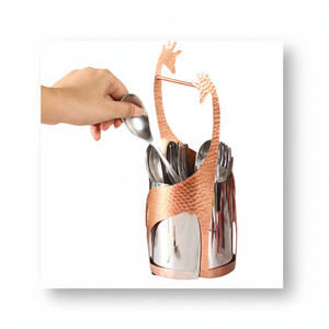 Soporte para utensilios de cocina de acero inoxidable para encimera, cuchara, espátula, organizador, utensilio de cocina, Caddy, Contador, utensilio de cobre - Product Image 1