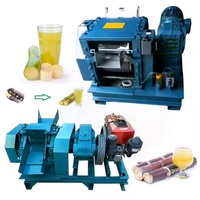 Commerciële suikerrietpers, motor aangedreven suikerriet sapcentrifuge, rolmolen, sapcentrifuge
