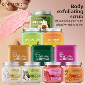 Crème exfoliante corporelle bio en gros OEM à l'<span class=keywords><strong>aloe</strong></span> <span class=keywords><strong>vera</strong></span>, au miel, à la noix de coco et à l'orange pour l'exfoliation - Product Image 2