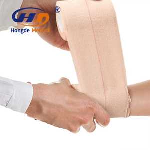 Thoáng khí tự dính băng dính đàn hồi nặng với đường màu đỏ cho Phù bạch huyết và điều trị nén - Product Image 4