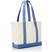 Bolsa de Mano Personalizada con Logotipo Impreso, Bolsa de Mano de Lona de Algodón con Asa Larga, Bolsas de Mano Ecológicas Sostenibles