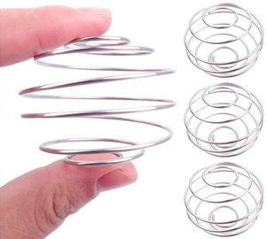 シェイクボールシェイクボール春用ステンレス鋼シェイクカップ春用食品シェイクミルクパウダープロテインパウダー攪拌ボールシェイクボール春用ボール圧縮春 - Product Image 1