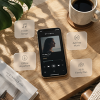 Abonnement Premium Tidal Music 12 mois, comptes Tidal, abonnement Tidal Hifi Plus 1 an