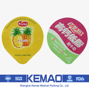 KEMAO Feuille d'<span class=keywords><strong>aluminium</strong></span> thermoscellée Tasses à yaourt de qualité alimentaire Couvercle biodégradable auto-adhésif Capsules de café Couvercle en <span class=keywords><strong>aluminium</strong></span> - Product Image 5