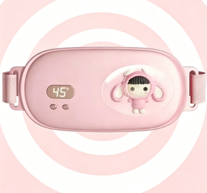Ceinture chauffante légère et portable avec écran numérique de température en <span class=keywords><strong>temps</strong></span> réel, tissu intérieur doux au toucher pour une chaleur sûre - Product Image 1