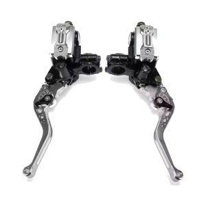 Pièces modifiées pour moto, pompe de frein CNC Golden Prince, ensemble de pompe de frein hydraulique 22MM, pompes doubles gauche et droite modifiées - Product Image 1