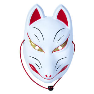 Maschera per <span class=keywords><strong>Cosplay</strong></span> <span class=keywords><strong>Anime</strong></span> Demoned <span class=keywords><strong>Slayer</strong></span>: Kimetsu No Yaiba, Accessorio per <span class=keywords><strong>Cosplay</strong></span> Volpe, per Comic Con e Halloween - Product Image 1