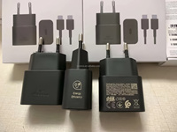 Cargador de Pared GaN de 25W Súper Rápido con Enchufe US/EU/UK USB-C para Samsung Cargador Original de Carga Rápida Galaxy S24 Ultra