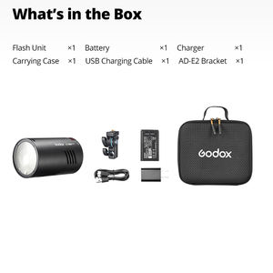 <span class=keywords><strong>Flash</strong></span> de photographie GODOX AD100PROII 100Ws 2.4G TTL, stroboscope 1/8000 HSS, <span class=keywords><strong>flash</strong></span> de poche avec batterie au lithium 2600mAh - Product Image 6