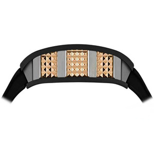 Reloj tourbillon de lujo para hombre, estilo urbano, de alta calidad, con puntero dorado, esfera completamente hueca 066 y reserva de marcha - Product Image 4