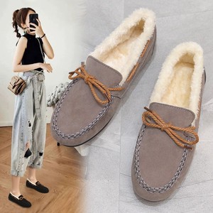Nuevos <span class=keywords><strong>Mocasines</strong></span> Coreanos de Invierno <span class=keywords><strong>2022</strong></span> para <span class=keywords><strong>Mujer</strong></span>, Zapatos Casuales Planos de Moda, Estilo Slip-On - Product Image 3
