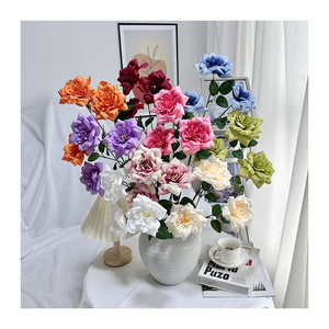 Moderno best-seller in stile Tianyuanyazhi n. 2 fiori artificiali di alta qualità a <span class=keywords><strong>basso</strong></span> prezzo decorazioni di nozze per la casa - Product Image 5