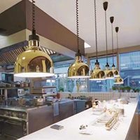 Couvercle de lampe chauffante pour aliments à monter au plafond remplacé par buffet commercial personnalisé ODM OEM