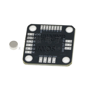 MT6701QT โมดูลเซ็นเซอร์เข้ารหัสแม่เหล็ก 4 พินอินเทอร์เฟซสำหรับการวัดมุมการควบคุมมอเตอร์หุ่นยนต์ระบบอัตโนมัติทางอุตสาหกรรม - Product Image 2