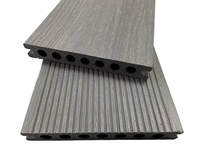 Extérieur Bois Plastique composite Plancher en bois Nouvelle technologie WPC 3D gaufré Plancher en bois composite Co-extrusion Terrasse en bois composite