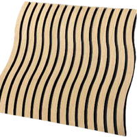 Panneaux acoustiques MDF écologiques modernes personnalisés CE, résistants à l'humidité, NRC 90%, garantie 1 an, installation par colle/clous, hôtel