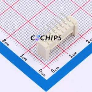 BX-HY2.0-8PWZ-GW Wire-to-Board Pin Header Bent Lead Through Hole,P=2mm Connector 1x8P 2mm Right Angle Insert HY - Product Image 2