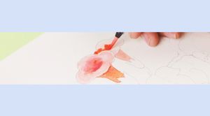 Juego de pintura de acuarela de 24 colores profesional lavable OEM en tubo para niños artista DIY uso en papel - Product Image 2