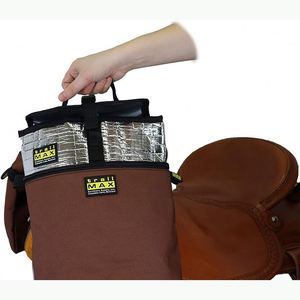 Sac de Selle Équestre BSCI Imperméable pour Cheval Western avec Porte-Bouteille – Sacs à Usage Spécifique - Product Image 1