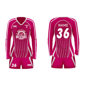 Женский волейбольный трикотаж с длинным рукавом - Product Image 3