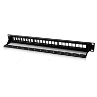 Panel Patch UTP 1U 19 Inch 24 Port Grosir Pabrik, Panel Patch Kosong, Panel Patch Tanpa Kabel