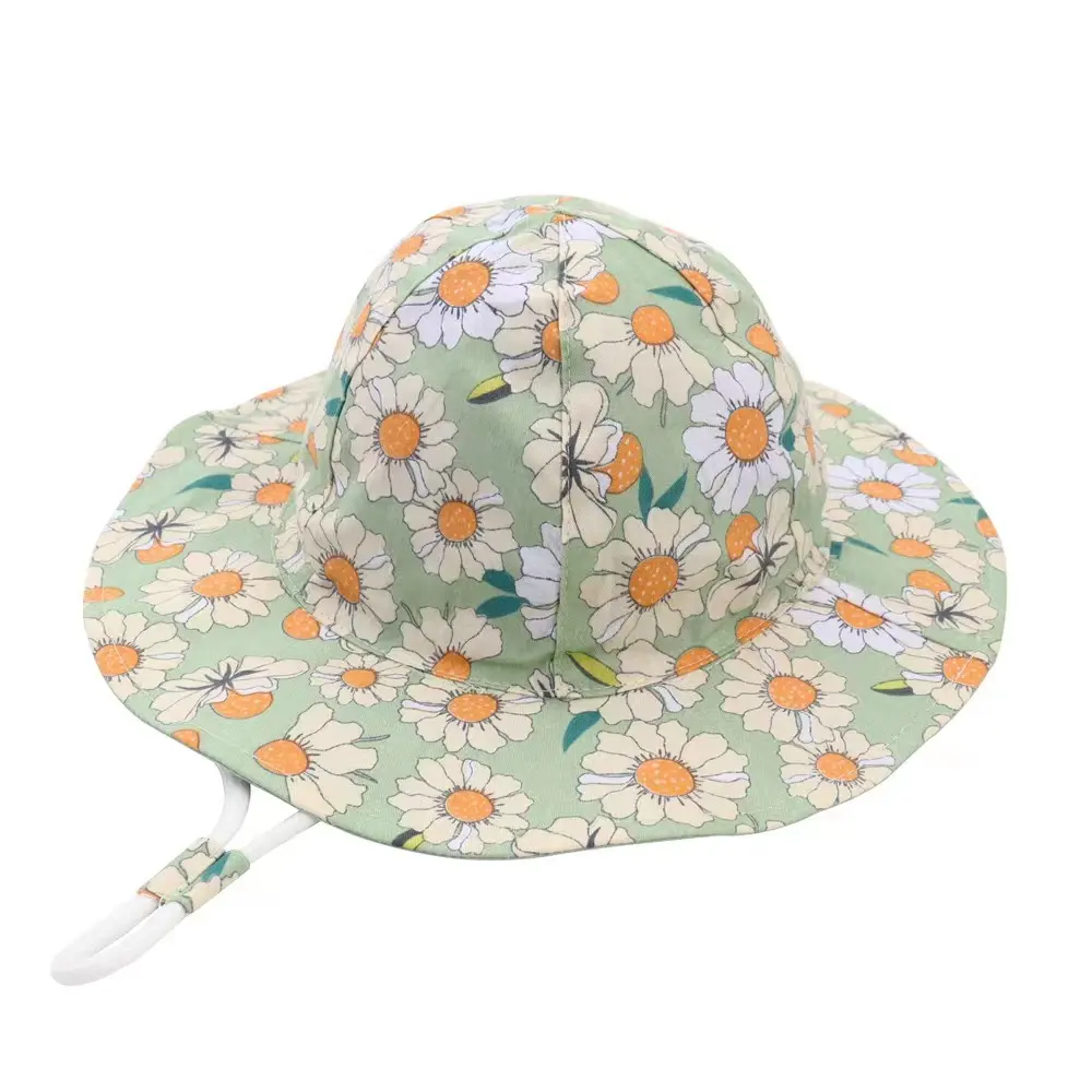 High-quality super comfortable baby children's Fisherman hat adjustable summer hat sunshade sunscreen hat
