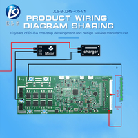 Module BMS intelligent d'équilibrage actif KLS 6S 24S LiFePO4 Li-ion NMC Sodium pour véhicule électrique à basse vitesse à quatre roues CE FCC