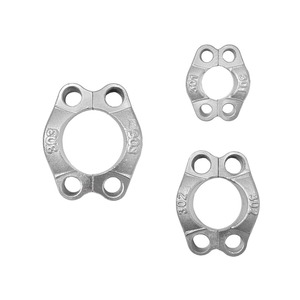 Collier de serrage hexagonal fendu 302 303 pour raccords de tuyauterie de système d'alimentation en eau, mesure en pouces, surface lisse moulée - Product Image 1