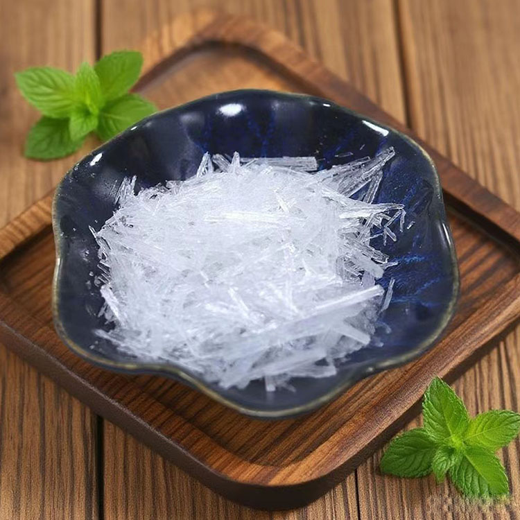 Natural Supply Bulk l Menthol Cristaux De Crystal Mint Menthol 99% Cas 89-78-1 Cas2216-51-5 for Blam Cosmetic External Use