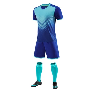 Belle équipe de football sublimée vêtements de sport uniformes personnalisés à séchage rapide ensemble de maillots de football - Product Image 4