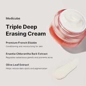 Crema Facial Triple Colágeno MEDICUBE 50ml - Crema Antiedad Reafirmante e Hidratante con Extracto de Perla - Crema de Lujo Coreana - Product Image 2