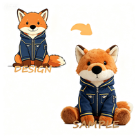 Fabricant sur mesure fournissant toutes sortes de jouets en peluche mascotte, poupées en peluche mascotte personnalisées avec logo et forme pour cadeaux d'enfants