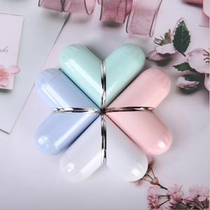 Nuevo Estuche Cosmético Eyekan Kaida Versátil en Forma de Corazón para Lentes de Contacto y Lápiz Labial, Caja de Doble Compartimento, Famoso en Internet - Product Image 1