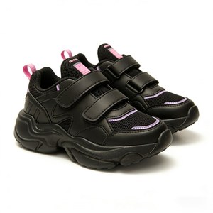 Chaussures <span class=keywords><strong>de</strong></span> sport décontractées élastiques pour enfants printemps-été, garçons et filles, style chunky tendance - Product Image 2