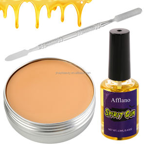 <span class=keywords><strong>Cicatrice</strong></span> cire spatule outil esprit gomme <span class=keywords><strong>maquillage</strong></span> kit effets spéciaux scène fausse plaie moulage peau cire <span class=keywords><strong>halloween</strong></span> <span class=keywords><strong>cicatrice</strong></span> cire sfx <span class=keywords><strong>maquillage</strong></span> - Product Image 2