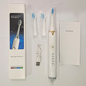 Smart Sonic Vibration Rechargeable Adult Electric Antibacterial Soft Bristle <strong>Toothbrush</strong> with 5 Cleaning Modes for Home Use - Product Image 6