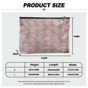 Chất lượng cao in puakenikeni Lei Hawaii của phụ nữ mỹ phẩm Túi Bán buôn số lượng lớn <span class=keywords><strong>Dupont</strong></span> túi giấy dung lượng lớn lưu trữ túi - Product Image 6