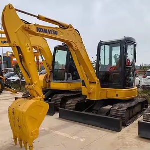 Fabriqué au Japon Pelle d'occasion 5.5 tonnes Mini pelle d'occasion Komatsu PC55MR du Japon Petite pelle sur chenilles d'occasion à vendre - Product Image 5