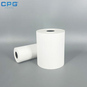 Rollos de Papel para Máquinas de Pago, Acabado Liso Blanco Brillante, Sin BPA, 57x50mm, Papel Térmico para Impresora, Papel para Recibos de Punto de Venta en Centros Comerciales - Product Image 1