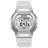 Couple bloc montre électronique étudiant montre femmes édition coréenne Simple veilleuse étanche sport hommes tendance montre