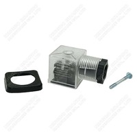 Transparent DIN43650A 2P + E 3P + E IP65 électrovanne connecteur électrique prise prise DIN 43650 forme a 18mm 220V AC 24V DC