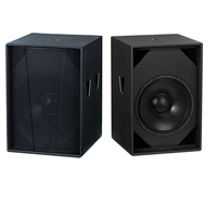Haut-parleur passif S18+ 18 pouces 8 ohms 2 canaux avec aimant néodyme et contour métallique pour son surround extérieur