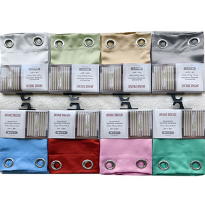 Trung Quốc Nhà Máy Khách Sạn Rắn Màu Màn Rèm Cửa Sang Trọng Phòng Ngủ Và Phòng Khách Rèm Cửa Cảm Ứng Mềm Mại Mịn Treo Lên - Product Image 6