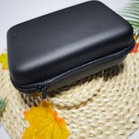 Sac de rangement pour accessoires numériques, étui de protection pour batterie externe, organisateur EVA résistant à l'abrasion, étuis rigides EVA avec fermeture éclair